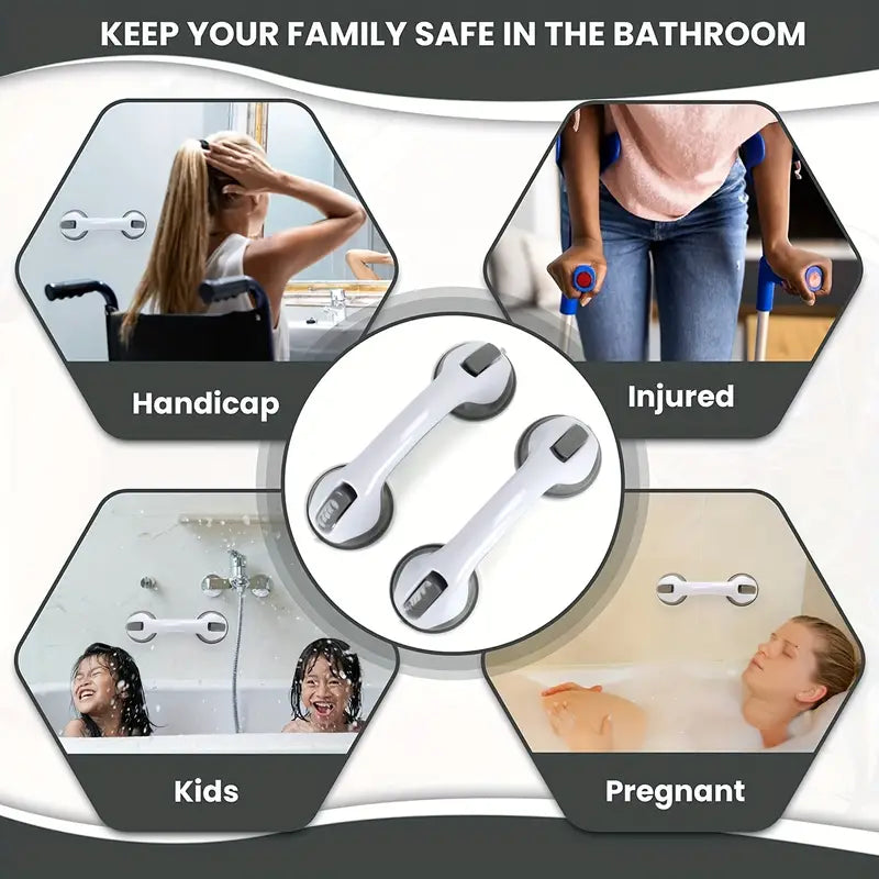 SecureGrip Bathroom Safety Rail
