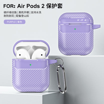 Carbon Fiber Case for Wireless Earbuds
